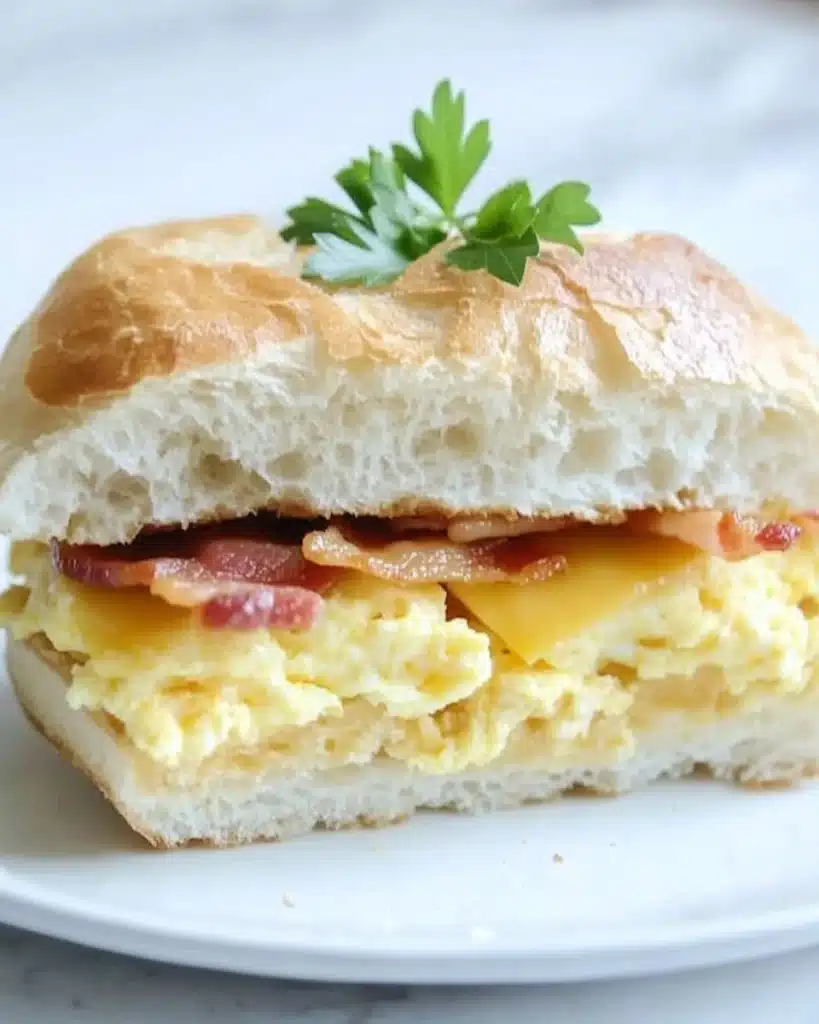 My Favorite Starbucks Bacon Gouda Breakfast Sandwich Recipe