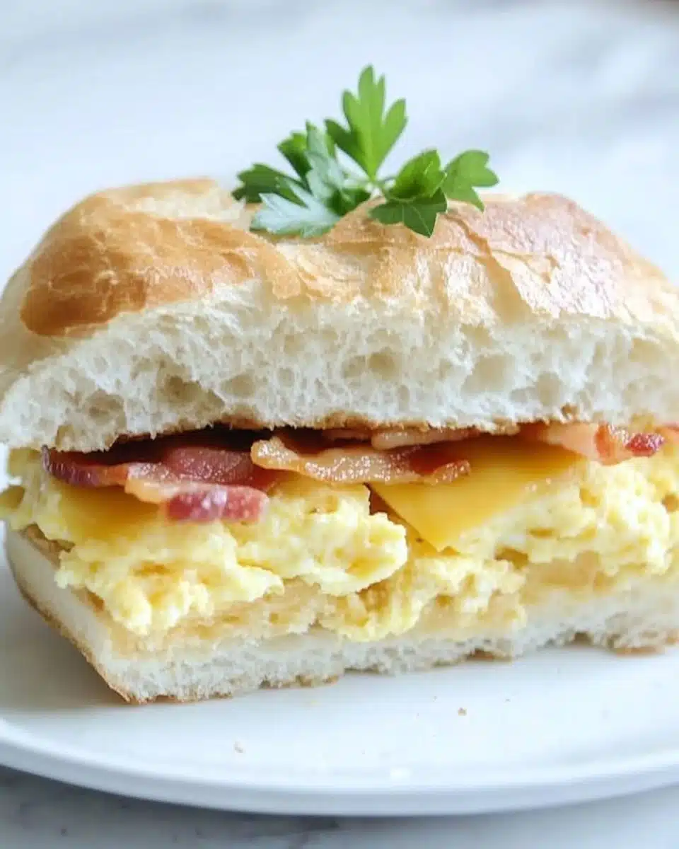 My Favorite Starbucks Bacon Gouda Breakfast Sandwich Recipe