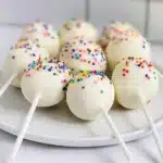 3 Ingredient Funfetti Cake Pops Recipe