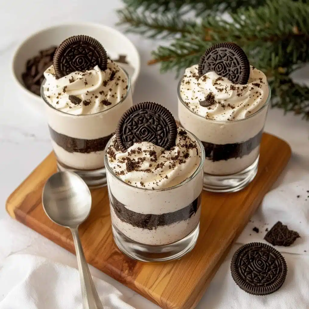 No Bake OREO Cheesecake Cups Recipe - Recipe Image