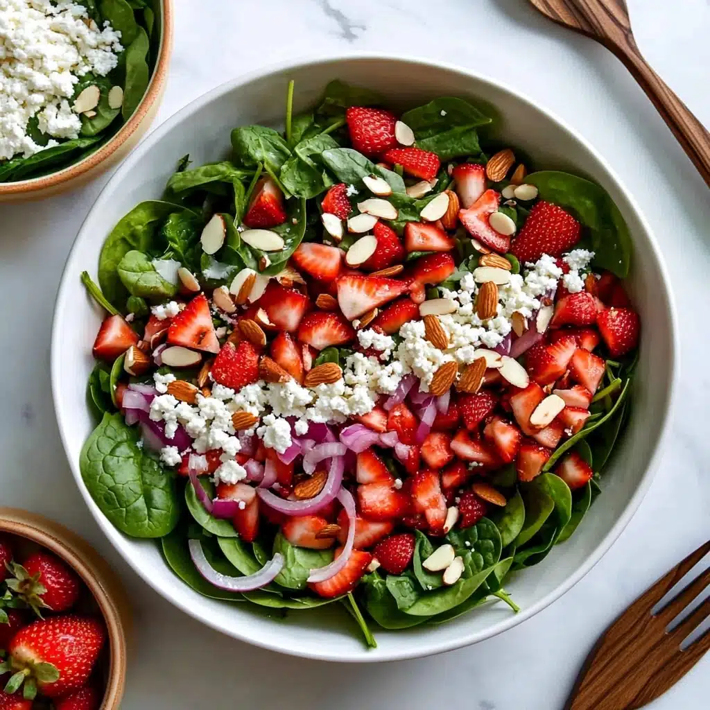 Spinach Strawberry Salad with Poppy Seed Dressing Recipe - Recipe Image