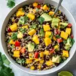Fiesta Mango Black Bean Quinoa Salad Recipe