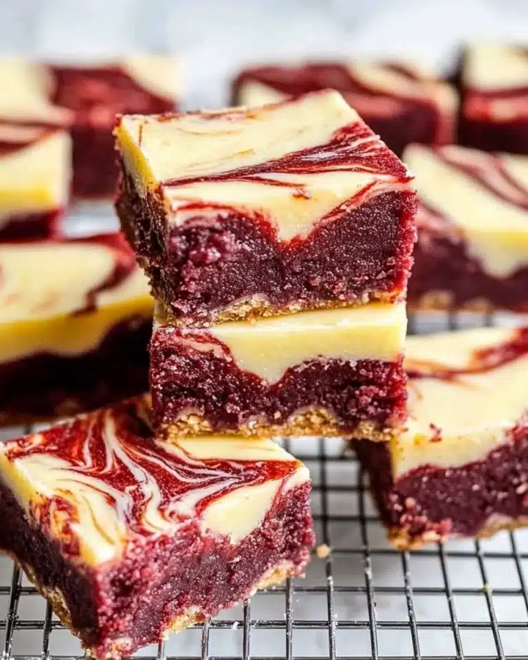 Red Velvet Cheesecake Brownies Recipe