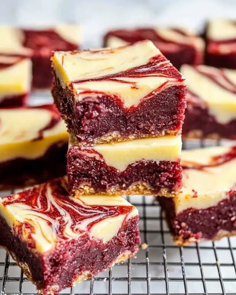 Red Velvet Cheesecake Brownies Recipe