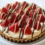 STRAWBERRY MASCARPONE HAZELNUT CHOCOLATE TART Recipe