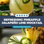 Pineapple Jalapeño Lime Mocktail Recipe