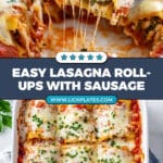 Lasagna Roll-Ups Recipe