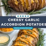 Cheesy Accordion Potatoes Recipe