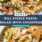 Creamy Dill Pickle Pasta Salad Recipe