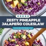 Pineapple Jalapeno Coleslaw Recipe
