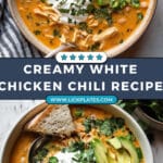 Creamy White Chicken Chili Recipe