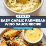 Garlic Parmesan Wing Sauce Recipe