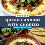Queso Fundido with Chorizo Recipe