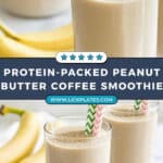 Protein Peanut Butter Coffee Smoothie Recipe