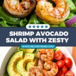 Shrimp Avocado Salad with Honey Lime Dressing Recipe