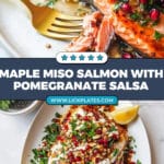 Maple and Miso Glazed Salmon Recipe