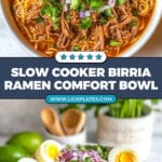 Slow Cooker Birria Ramen Recipe