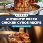 Greek Chicken Gyros Recipe