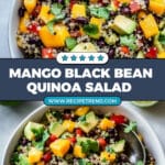 Fiesta Mango Black Bean Quinoa Salad Recipe