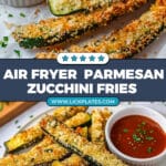 Air Fryer Parmesan Zucchini Fries Recipe