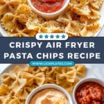 Air Fryer Pasta Chips Recipe