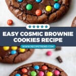 Better than CRUMBL Cosmic Brownie Cookies Recipe