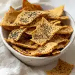 Crispy Chickpea Flour Crackers Recipe