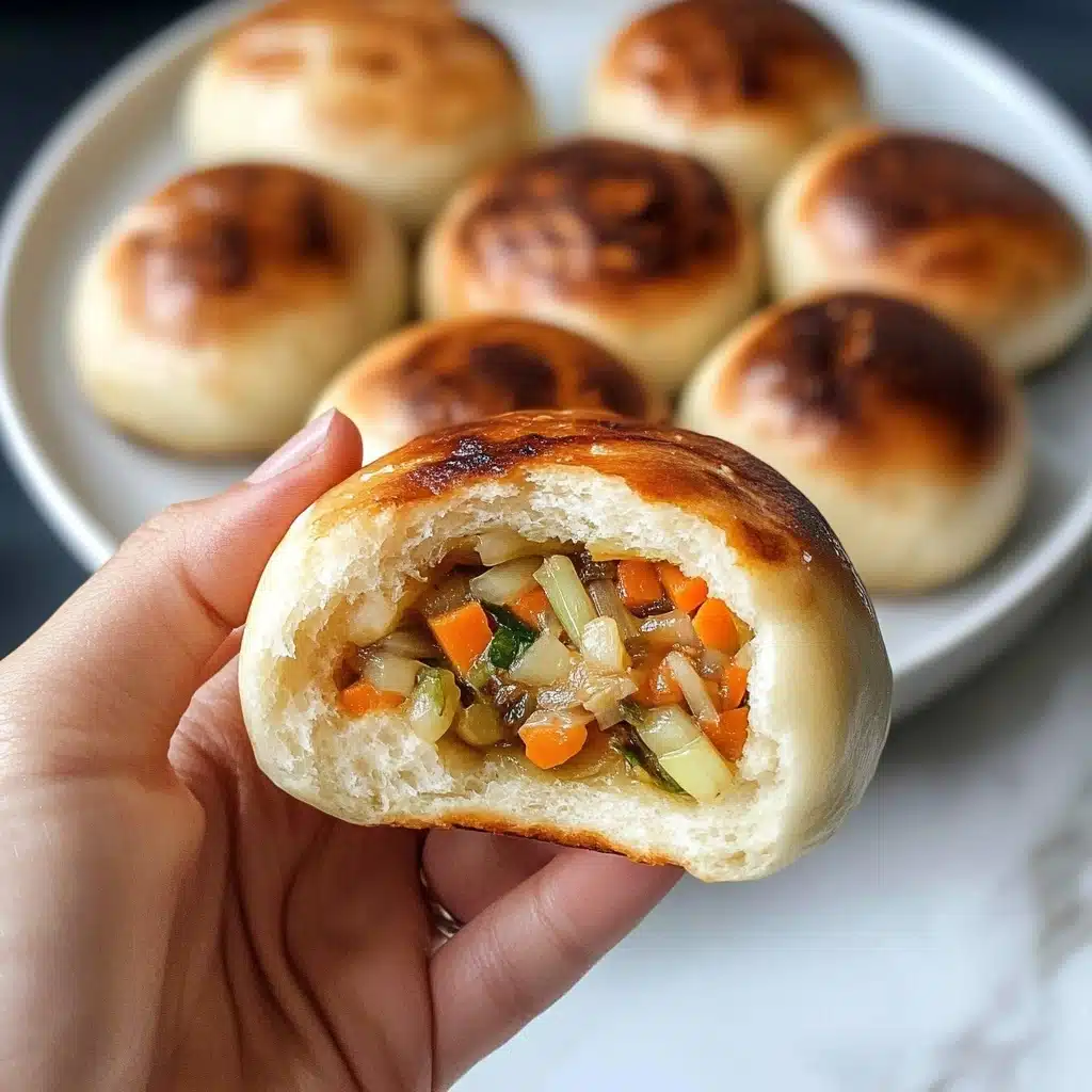 Vegan Pan-Fried Buns Recipe - Recipe Image