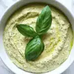 Lemon Basil Hummus Recipe