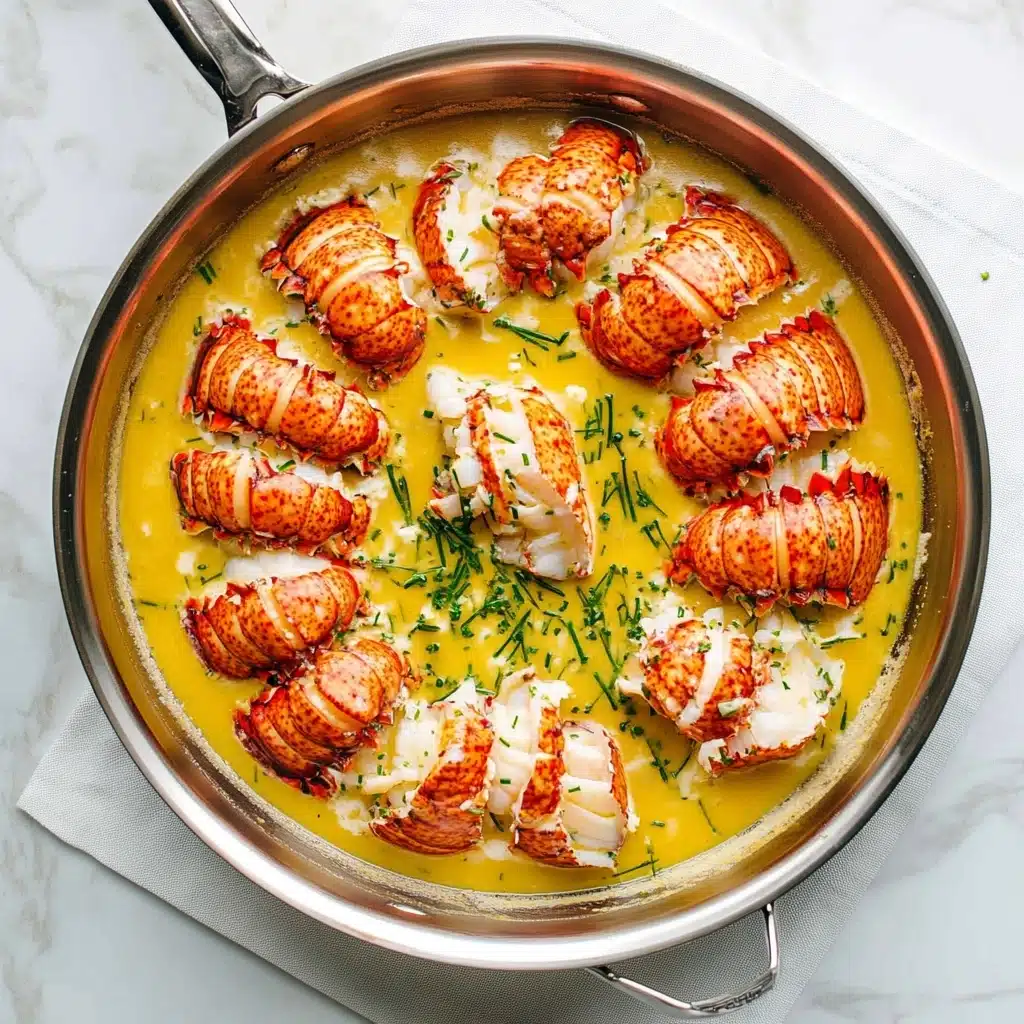 Butter Poached Lobster Tails Recipe - Recipe Image