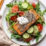 Everything Bagel Crusted Salmon Recipe