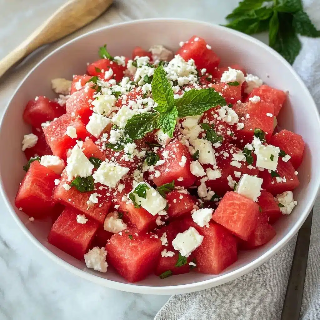 Watermelon Feta Salad Recipe - Recipe Image