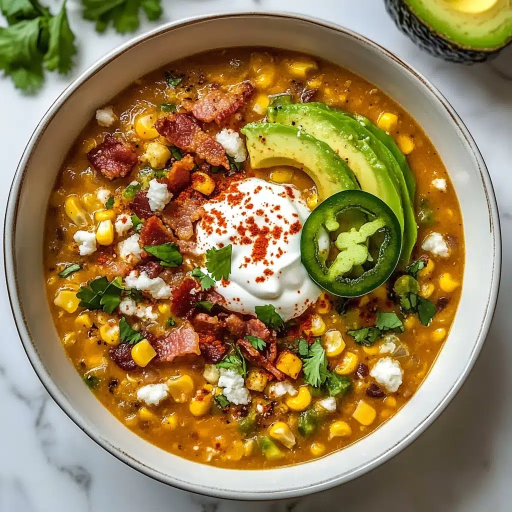 Slow Cooker Mexican Street Corn Chowder Recipe - Recipe Image
