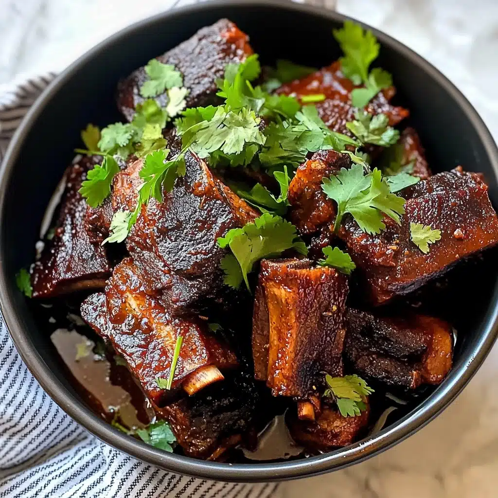 Slow Cooker Korean Short Ribs Recipe - Recipe Image