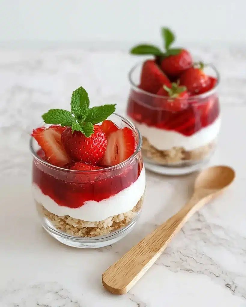 No Bake Cheesecake In a Jar Recipe