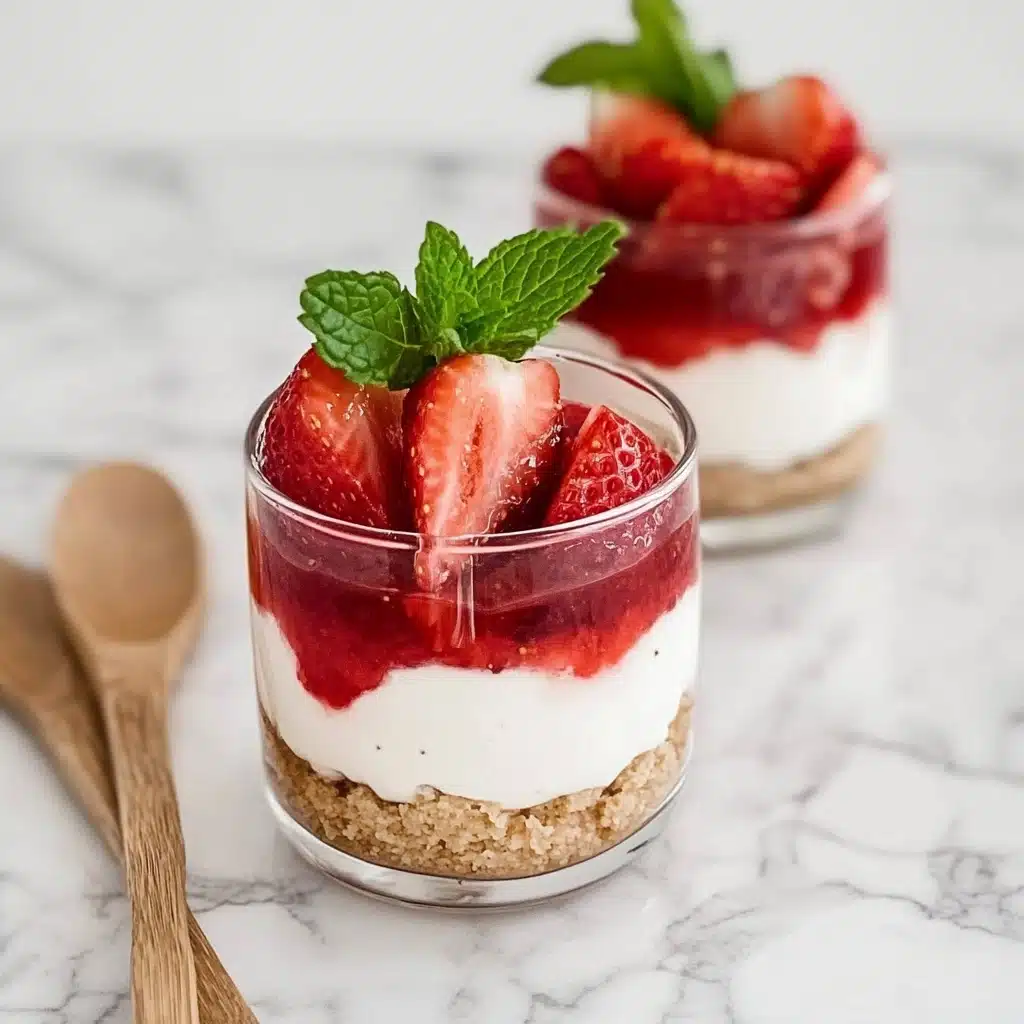 No Bake Cheesecake In a Jar Recipe - Recipe Image