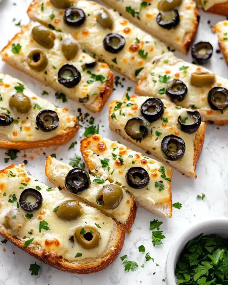 Olive Cheese Bread Recipe
