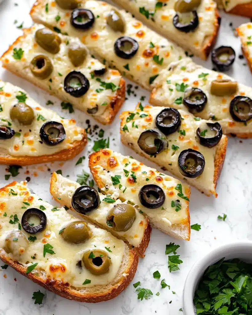 Olive Cheese Bread Recipe