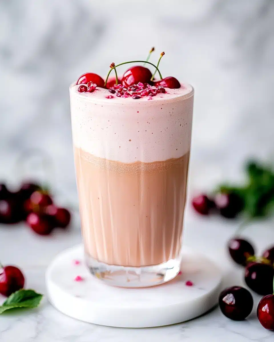 Iced Cherry Chai Recipe