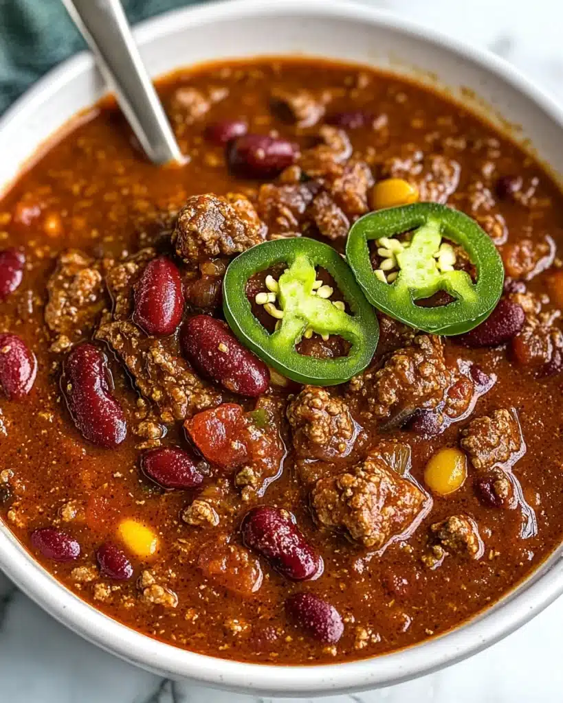 Short Rib and Chorizo Chili Recipe
