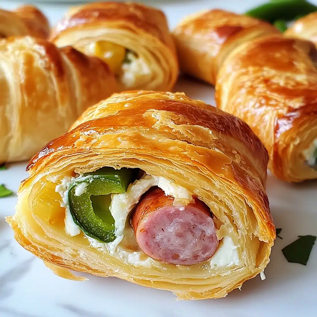 Jalapeño Popper Pigs in a Blanket Recipe - Recipe Image