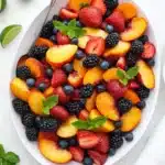 Peach Berry Fruit Salad Recipe