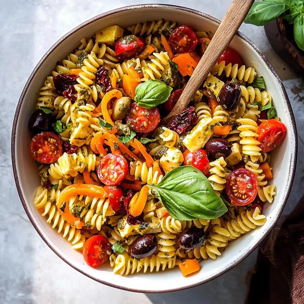 Italian Chop Pasta Salad Recipe - Recipe Image
