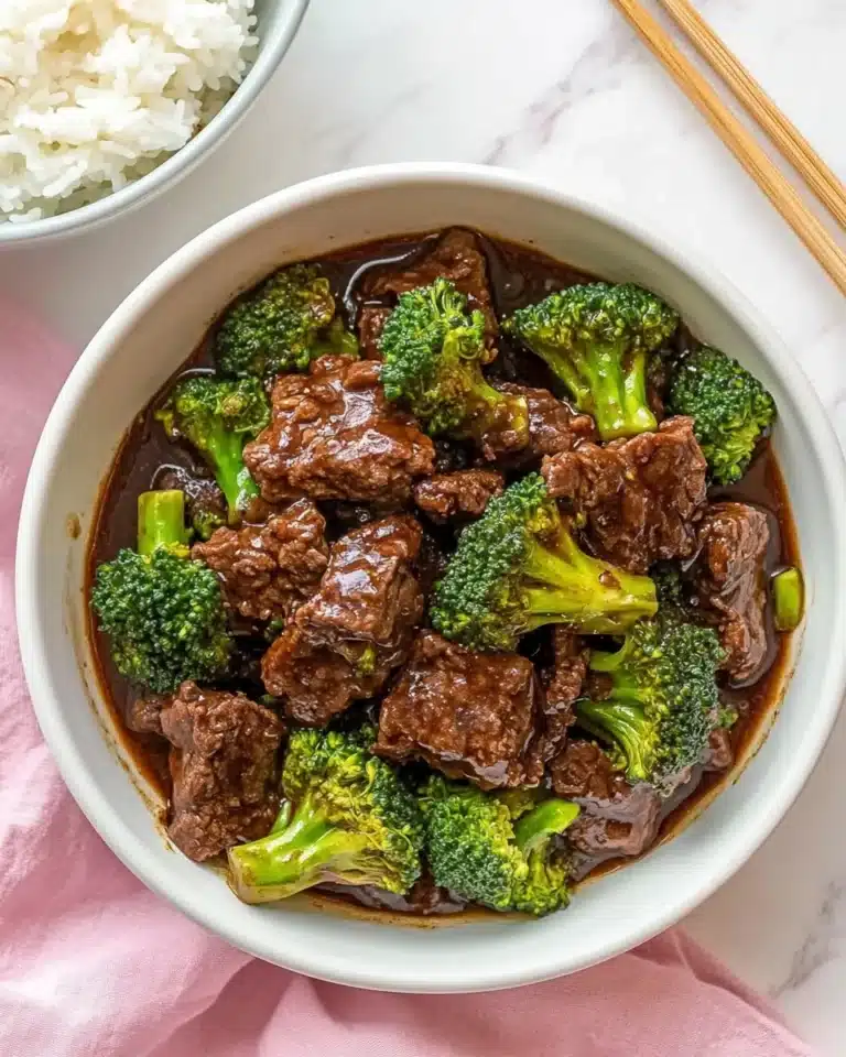 Chinese Beef and Broccoli Recipe