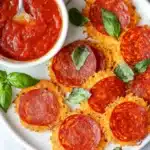 Pepperoni & Cheese Crisps Recipe