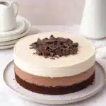 Triple Chocolate Mousse Cake Recipe