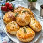 Salted Rosemary Sourdough Focaccia Muffins Recipe