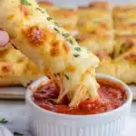 Homemade Cheesy Breadsticks Recipe