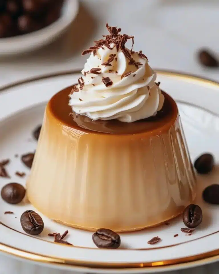 Creamy Coffee Panna Cotta Recipe