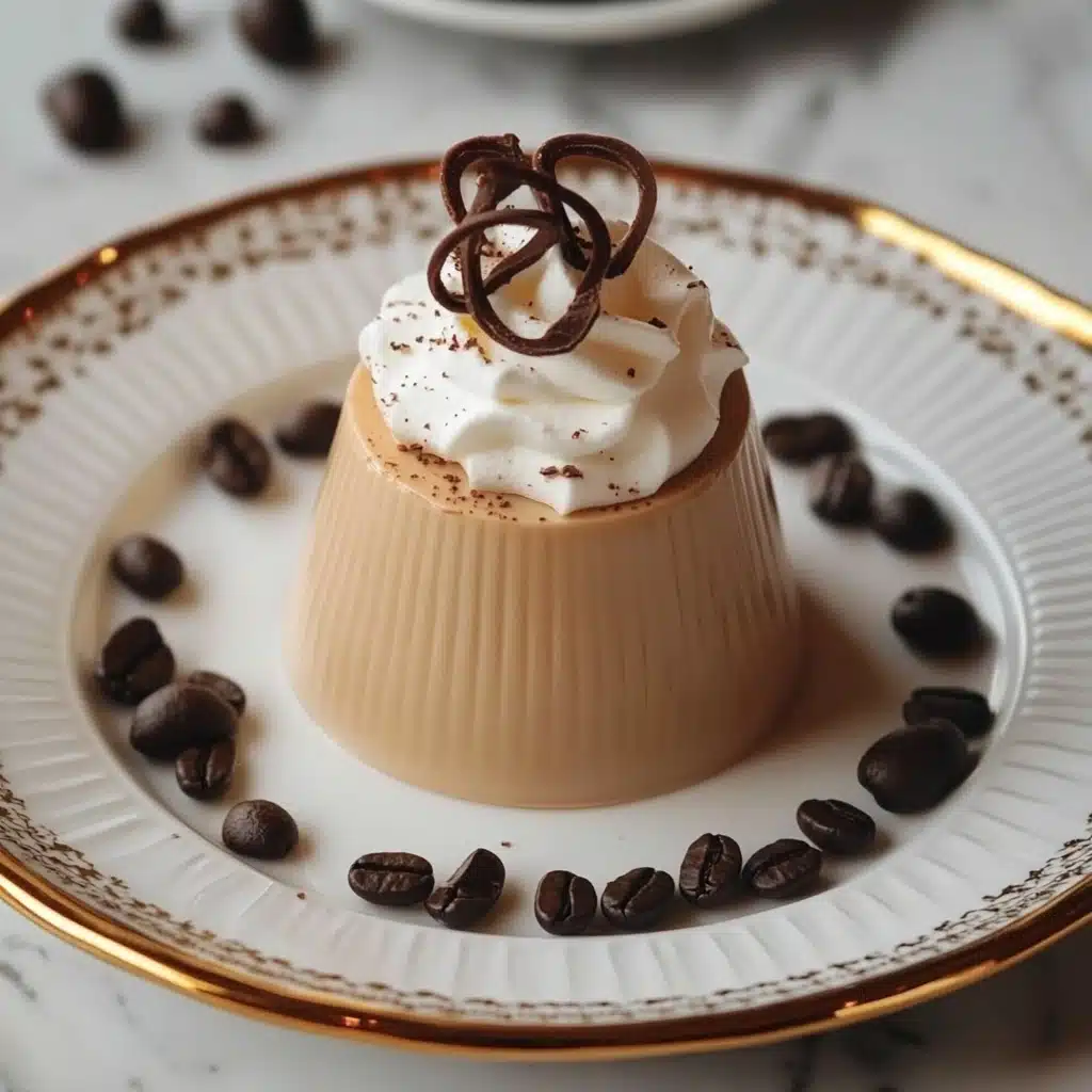 Creamy Coffee Panna Cotta Recipe - Recipe Image